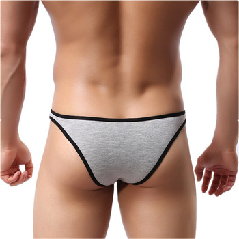 Секси бельо Мъжки слипове Jockstraps Modal Solid Cueca Masculina Бикини гащи с ниска талия Мека издута торбичка  Calzoncillos