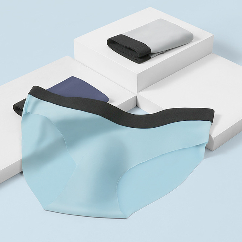 Ανδρικό σέξι σλιπ χωρίς ραφές εσώρουχο από μετάξι πάγου Σλιπ μπικίνι ομοφυλόφιλα εσώρουχα για ανδρικά στρινγκ εσώρουχα Ανδρικά μαλακά σώβρακα Slip Homme