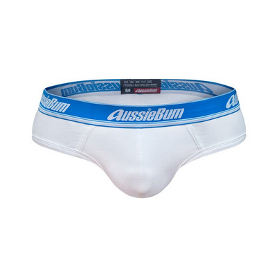 aussiebum Vīriešu trīsstūra biksītes jockstrap kokvilnas auduma modes trīsdimensiju paceļamā soma trīsstūrveida biksītes vairumtirdzniecība