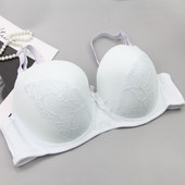 DaiNaFang Sutiene cu cupă subțire pentru femei Bretele ajustabile Lenjerie sexy cu sârmă Bralette Top Plus Size 80-105 CDE Lenjerie intimă