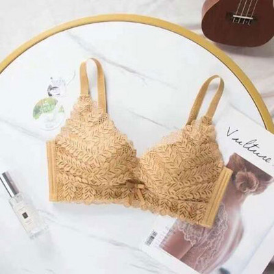 Latex grudnjak novog stila Seksi čipkasti grudnjak bez žica Mikrotoraks Push Up ženski grudnjak Bešavni meki grudnjaci s ventilacijom Žensko donje rublje