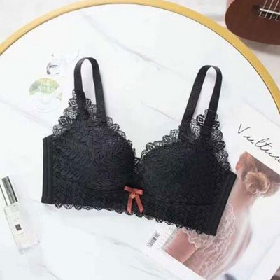 Latex grudnjak novog stila Seksi čipkasti grudnjak bez žica Mikrotoraks Push Up ženski grudnjak Bešavni meki grudnjaci s ventilacijom Žensko donje rublje