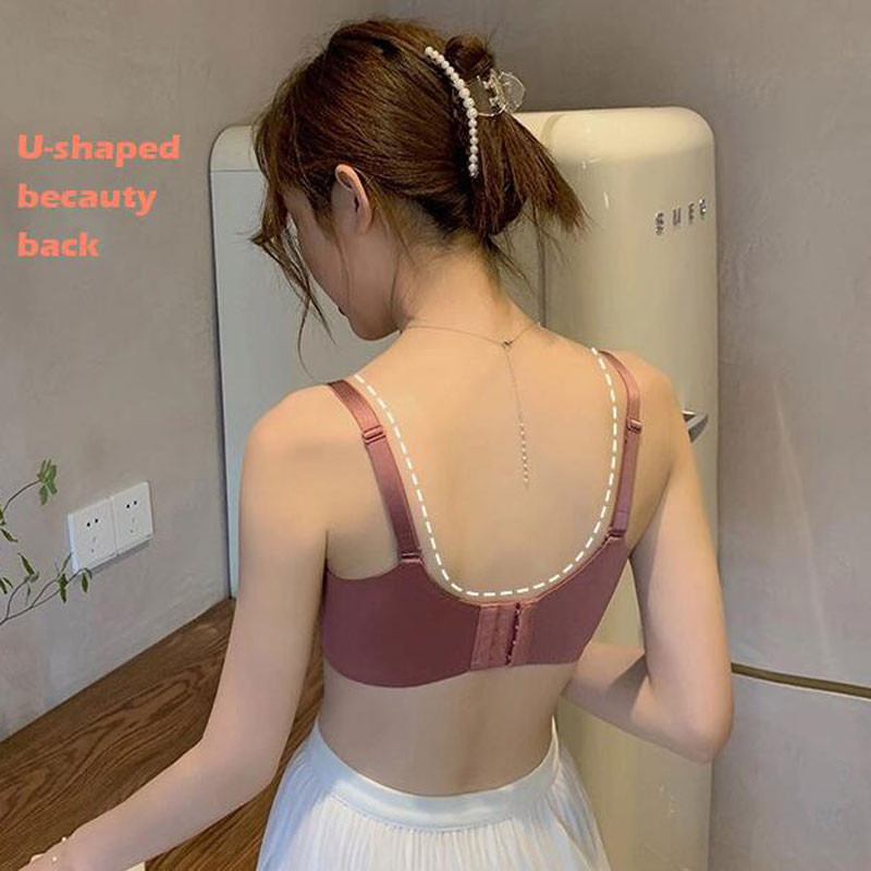 Latex grudnjak novog stila Seksi čipkasti grudnjak bez žica Mikrotoraks Push Up ženski grudnjak Bešavni meki grudnjaci s ventilacijom Žensko donje rublje