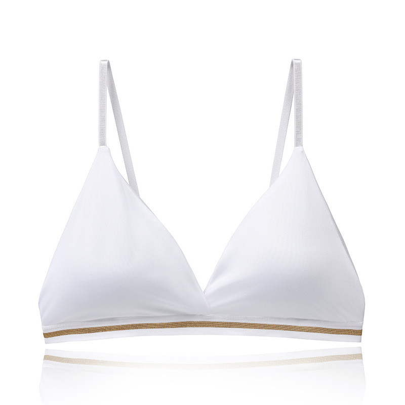 2021 ice μεταξωτό λεπτό σουτιέν με λουράκι ώμου τυλιγμένο εσώρουχο θηλυκό σωληνάριο μπικίνι ομορφιάς πίσω χωρίς ατσάλι γυναικείο σουτιέν