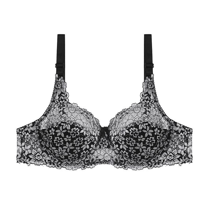 Nou Sosire See Through Dantela Broderie Sutiene Femei Sexy Lenjerie Plus Size Bralette Sutien