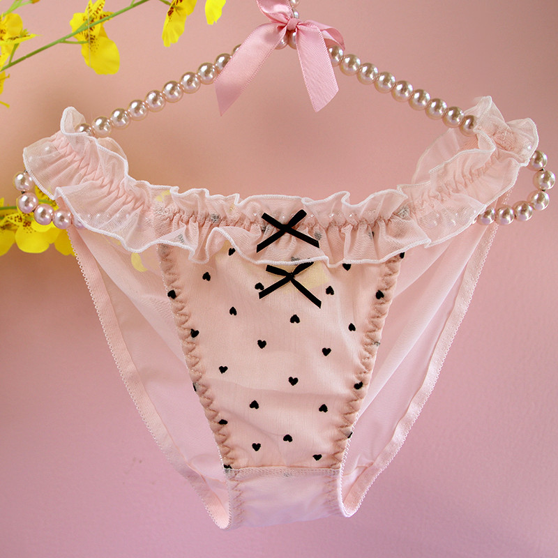 Slip de lenjerie Lolita dulce fetiță student triunghi cupă fără inel de oțel piept mic lenjerie de corp japonez drăguț sutien și chiloți se