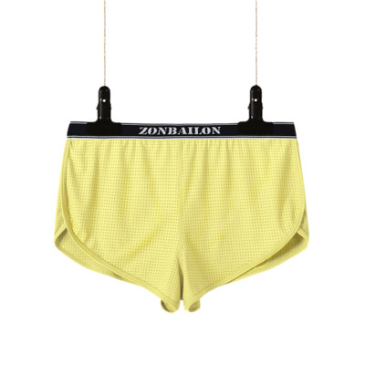 2022 Νέα ανδρικά εσώρουχα μπόξερ Ανδρικά σέξι νάιλον γοφό πλήρους κάλυψης με χαμηλοκάβαλο κοντά σλιπ Σπλιτ στο πλάι Ανδρικό μαλακό άνετο κάτω