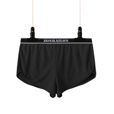 2022 Νέα ανδρικά εσώρουχα μπόξερ Ανδρικά σέξι νάιλον γοφό πλήρους κάλυψης με χαμηλοκάβαλο κοντά σλιπ Σπλιτ στο πλάι Ανδρικό μαλακό άνετο κάτω