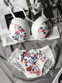 Set de sutiene pentru femei Fat Catties Spate frumos din dantela, piept mare, moale, adunate, set de lenjerie pentru femei