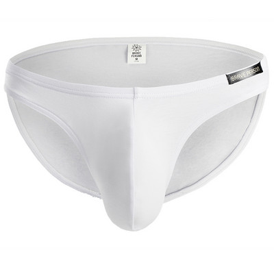 Modalne muške gaćice jednobojne jednostavne seksi U konveksne muške donje rublje bikini udobno i meko kućno donje rublje