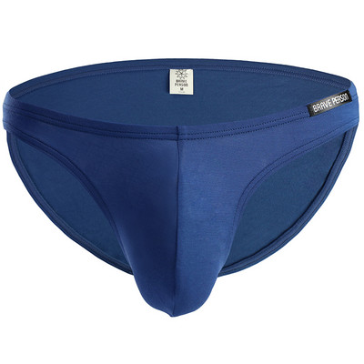 Modalne muške gaćice jednobojne jednostavne seksi U konveksne muške donje rublje bikini udobno i meko kućno donje rublje