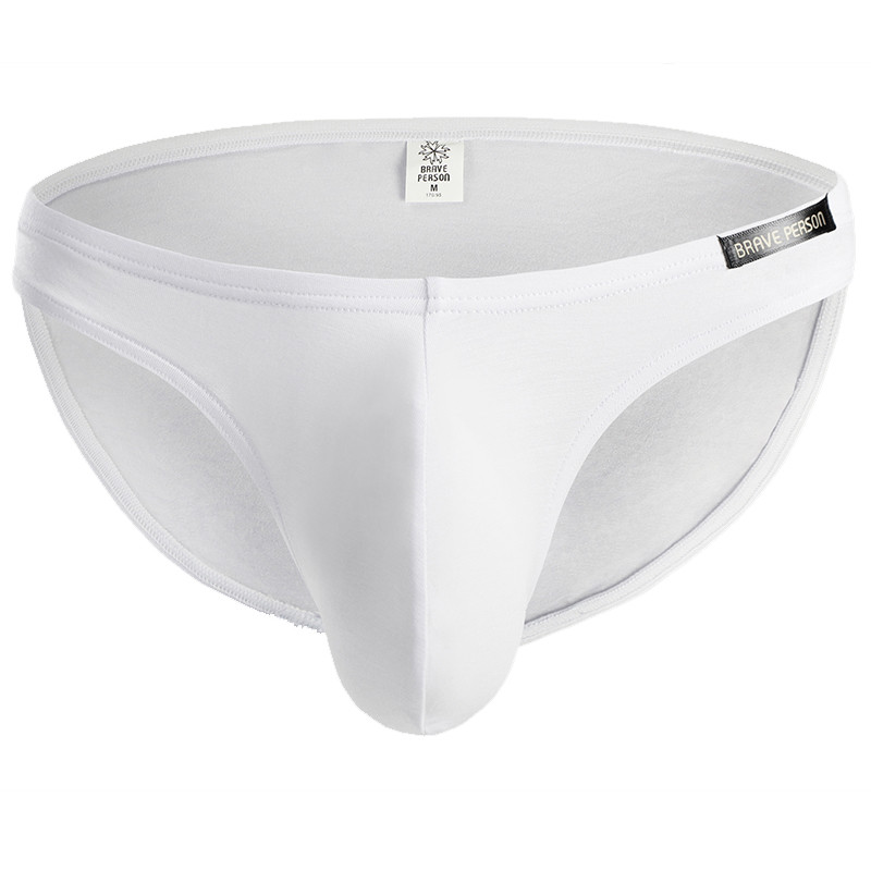 Modalne muške gaćice jednobojne jednostavne seksi U konveksne muške donje rublje bikini udobno i meko kućno donje rublje