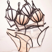 2023 Seksikas aluspesu, millel on suured rinnad, väikesed rinnad, ilus seljaosa naiste ülemine tugi, longusvastane rinnahoidja ja aluspüksid