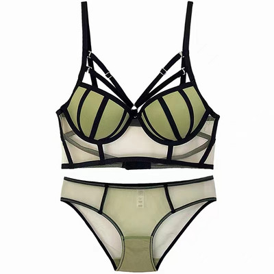 2023 Seksikas aluspesu, millel on suured rinnad, väikesed rinnad, ilus seljaosa naiste ülemine tugi, longusvastane rinnahoidja ja aluspüksid