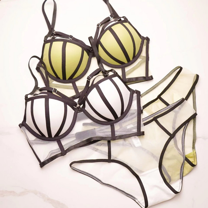 2023 Seksikas aluspesu, millel on suured rinnad, väikesed rinnad, ilus seljaosa naiste ülemine tugi, longusvastane rinnahoidja ja aluspüksid