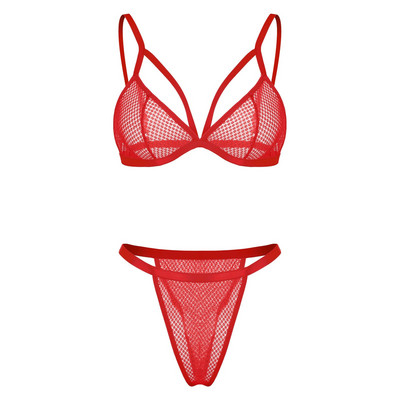 sous vetement femme Uus moodne pitsiline rinnahoidja ülikond Seksikas ühevärviline pesukomplekt naistele läbipaistev aluspesu komplekt трусы женские