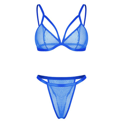 sous vetement femme Uus moodne pitsiline rinnahoidja ülikond Seksikas ühevärviline pesukomplekt naistele läbipaistev aluspesu komplekt трусы женские