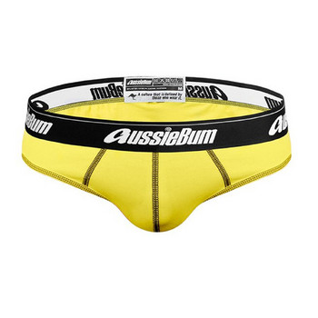 AUSSIEBUM jockstrap нови мъжки секси дишащи триъгълни бикини, модни момчета с ниска талия, голяма чанта, триъгълни шорти, спортни гащи