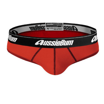 AUSSIEBUM jockstrap нови мъжки секси дишащи триъгълни бикини, модни момчета с ниска талия, голяма чанта, триъгълни шорти, спортни гащи