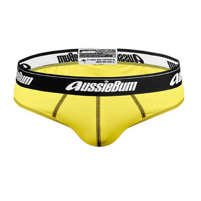 AUSSIEBUM jockstrap νέο ανδρικό σέξι αναπνεύσιμο τριγωνικό εσώρουχο αγόρια μόδας χαμηλή μέση μεγάλη τσάντα τρίγωνο σορτς αθλητικό σορτς