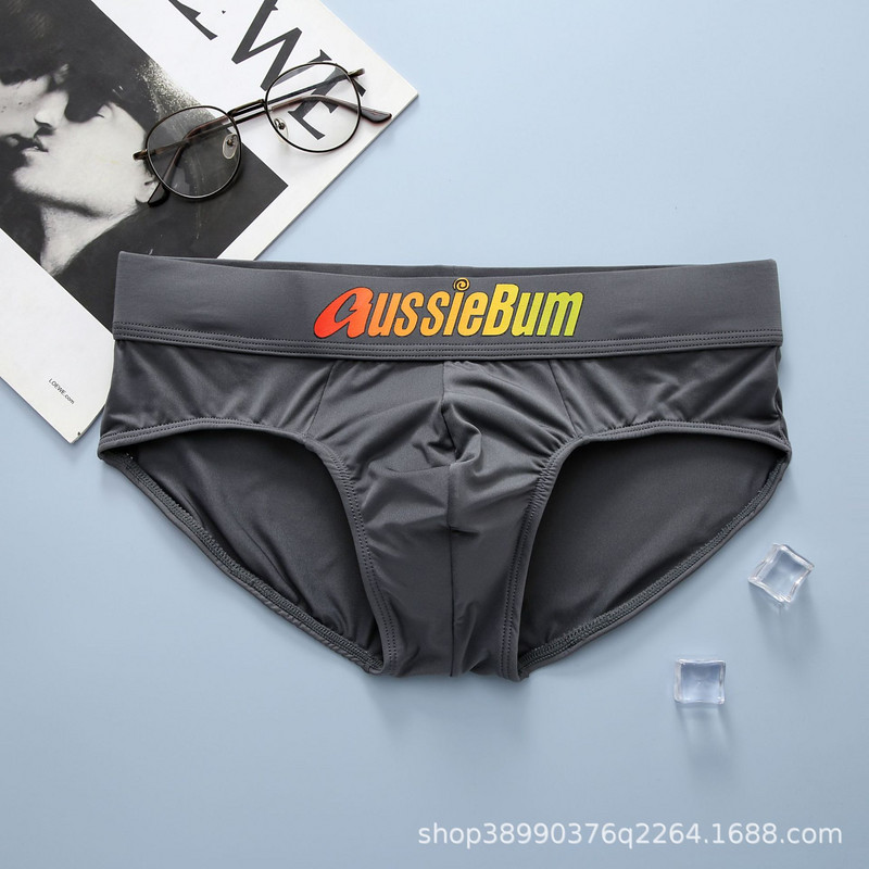 Ανδρικά σλιπ Aussiebum, Milk Silk, Χαμηλή μέση, Stretch και Άνετα, Convex Bag