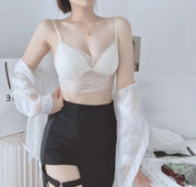 2022 νέα αθλητική πλάτη άνετη και απλή εσώρουχα με δαντέλα κατά της αμαύρωσης σουτιέν με τυλιγμένο κάτω μέρος