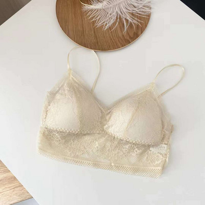 2022 νέα αθλητική πλάτη άνετη και απλή εσώρουχα με δαντέλα κατά της αμαύρωσης σουτιέν με τυλιγμένο κάτω μέρος