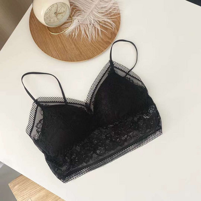 2022 νέα αθλητική πλάτη άνετη και απλή εσώρουχα με δαντέλα κατά της αμαύρωσης σουτιέν με τυλιγμένο κάτω μέρος