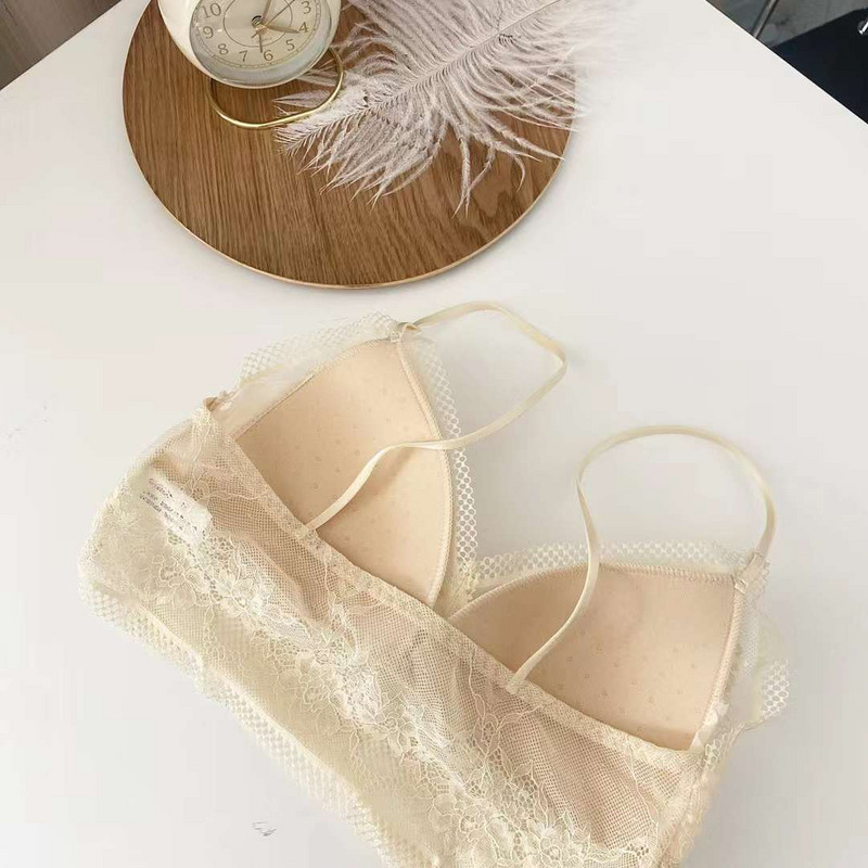 2022 νέα αθλητική πλάτη άνετη και απλή εσώρουχα με δαντέλα κατά της αμαύρωσης σουτιέν με τυλιγμένο κάτω μέρος