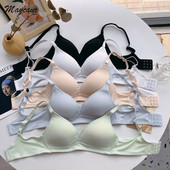 Simplicity Sweet Lady Grudnjak Mikrotoraks Push Up Ženski grudnjak Bez žica Seksi žensko donje rublje Modni mekani djevojački grudnjaci