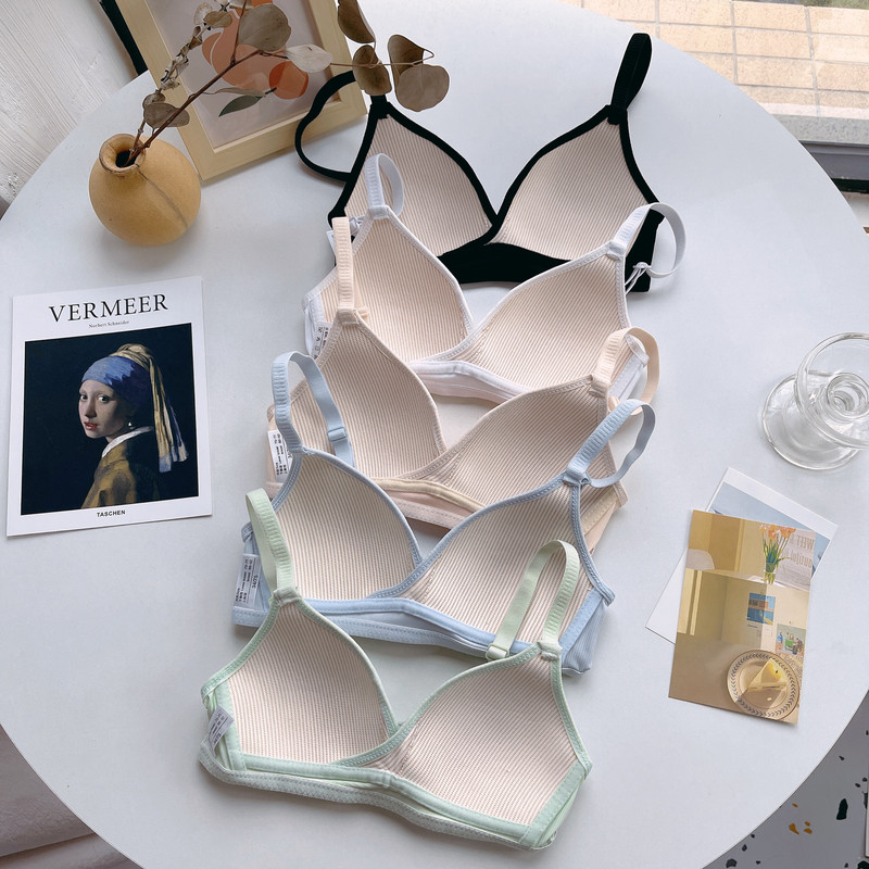 Simplicity Sweet Lady Grudnjak Mikrotoraks Push Up Ženski grudnjak Bez žica Seksi žensko donje rublje Modni mekani djevojački grudnjaci