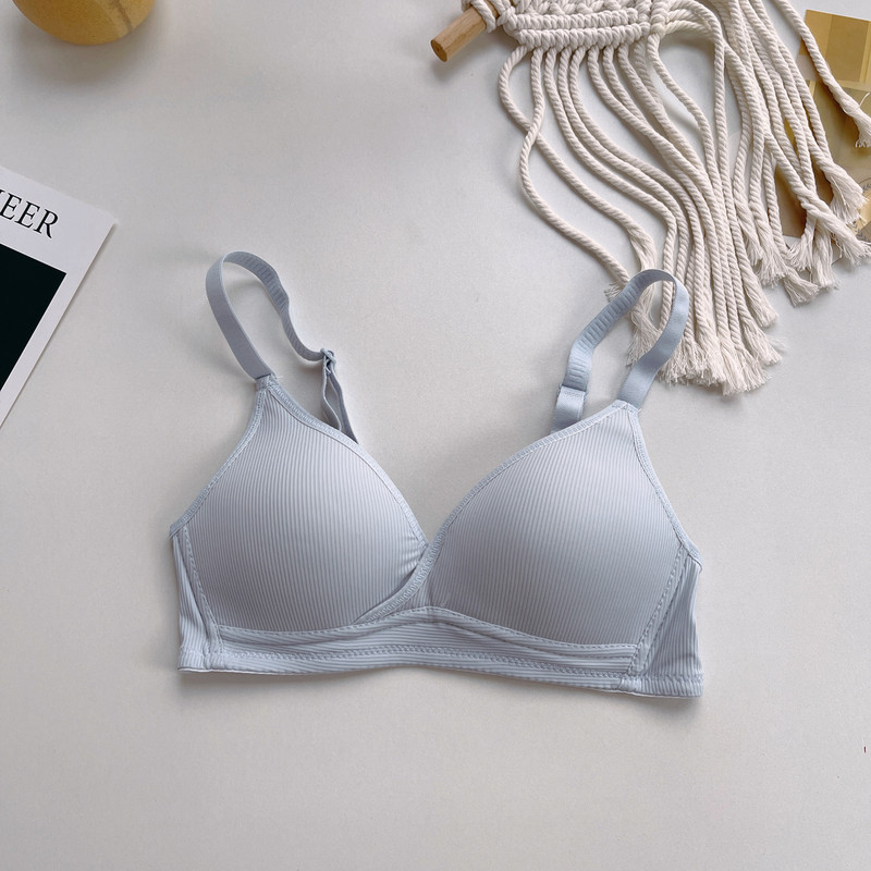 Simplicity Sweet Lady Grudnjak Mikrotoraks Push Up Ženski grudnjak Bez žica Seksi žensko donje rublje Modni mekani djevojački grudnjaci