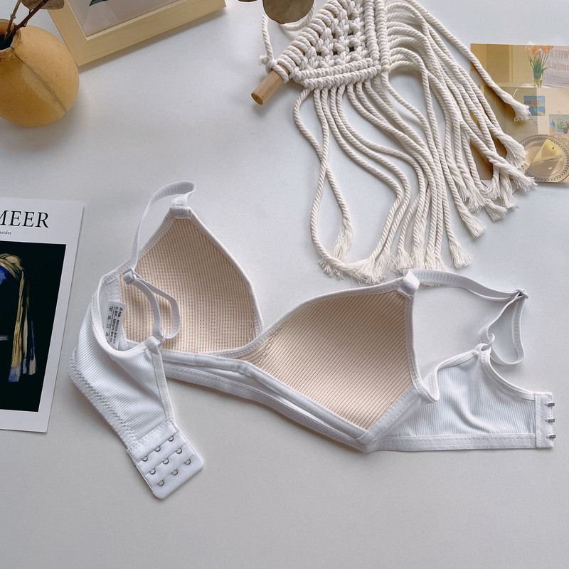 Simplicity Sweet Lady Grudnjak Mikrotoraks Push Up Ženski grudnjak Bez žica Seksi žensko donje rublje Modni mekani djevojački grudnjaci