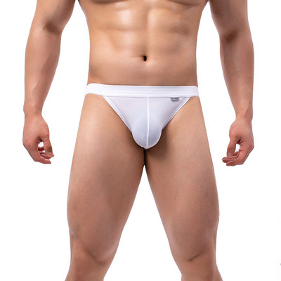 Μόδα Σλιπ Ανδρικά Εσώρουχα Σέξι εσώρουχα σορτς μαλακά αναπνέοντα σώβρακα μονόχρωμα σλιπ