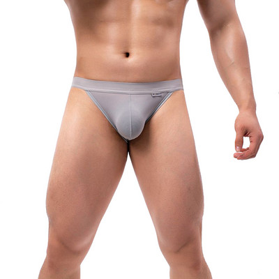 Μόδα Σλιπ Ανδρικά Εσώρουχα Σέξι εσώρουχα σορτς μαλακά αναπνέοντα σώβρακα μονόχρωμα σλιπ