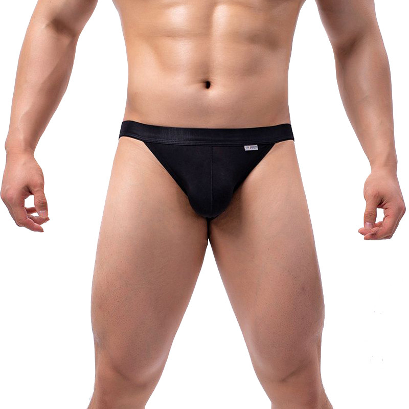 Μόδα Σλιπ Ανδρικά Εσώρουχα Σέξι εσώρουχα σορτς μαλακά αναπνέοντα σώβρακα μονόχρωμα σλιπ