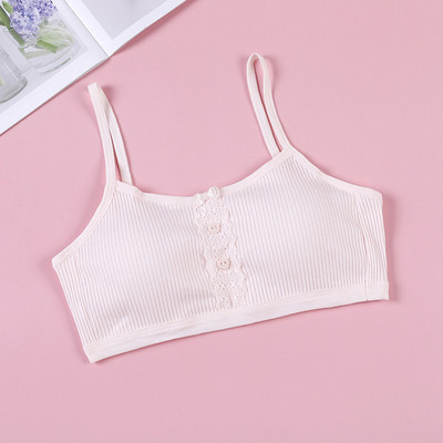 HIVOF Κοριτσίστικο γιλέκο, Βαμβακερό σουτιέν άνεσης με κλωστή, Εσώρουχα χωρίς ραφές
