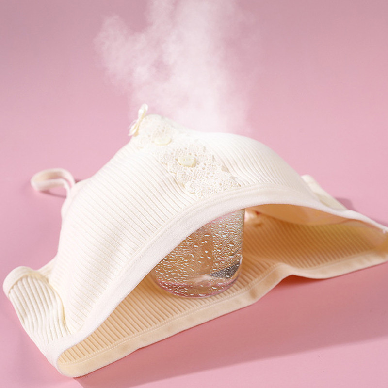 HIVOF Κοριτσίστικο γιλέκο, Βαμβακερό σουτιέν άνεσης με κλωστή, Εσώρουχα χωρίς ραφές