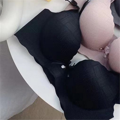 Sutien cu push up sexy fără cusături, căptușit, lenjerie confortabilă, fără fir pentru fete