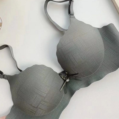 Sutien cu push up sexy fără cusături, căptușit, lenjerie confortabilă, fără fir pentru fete