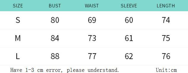Tinuta de festival BKLD, toamna 2021, noua culoare solida, guler răsturnat, cu decolteu în V, cu nasturi, cu mânecă lungă, o bucată, body negru pentru femei