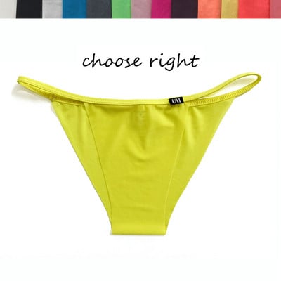 Muške gaćice niskog struka bez tragova prozirno udobno rastezljivo donje rublje seksi tanko svileno donje rublje