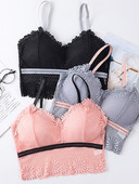 Novi dolazak iz 2023. Ženski seksi čipkasti grudnjak Tube Top Colorblock Daisy omotan prsima donje rublje Žensko neodsjajno neodsjajno donje rublje