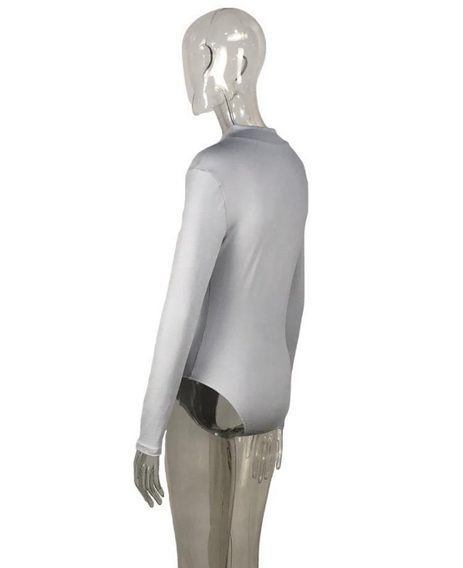 BKLD 2021 Μόδα Γυναικείες Ολόσωμες φόρμες για άνοιξη Ρούχα Νέο μακρυμάνικο όρθιο γιακά λεπτές μπλούζες μονόχρωμες μπλούζες για πάρτι