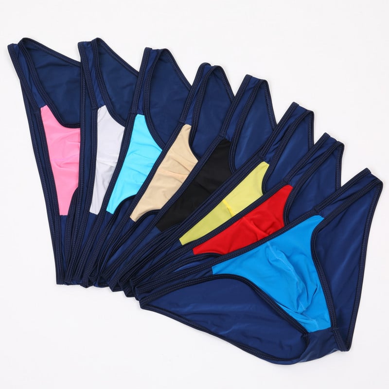 2019 σέξι ανδρικά σλιπ Εσώρουχα Ανδρικά αναπνεύσιμα σώβρακα μπικίνι Ανδρικά σλιπ συνονθύλευμα Εσώρουχα σορτς Cueca Ανδρικά εσώρουχα E051