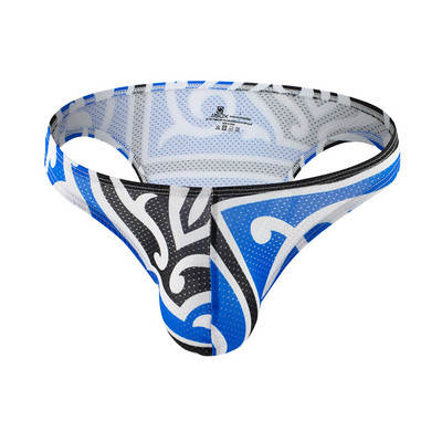 Ανδρικά σέξι εσώρουχα Ανδρικά σλιπ μπικίνι Jockstrap Man mesh print Σώβρακα Ανδρικά μίνι εσώρουχα Quick Dry Bikini Ανδρικά εσώρουχα Cueca