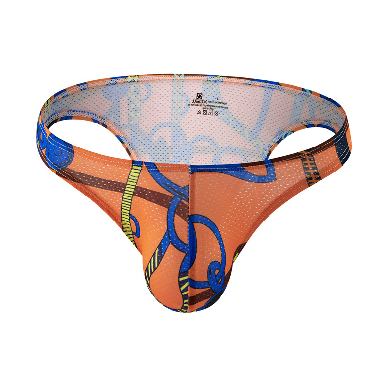 Ανδρικά σέξι εσώρουχα Ανδρικά σλιπ μπικίνι Jockstrap Man mesh print Σώβρακα Ανδρικά μίνι εσώρουχα Quick Dry Bikini Ανδρικά εσώρουχα Cueca