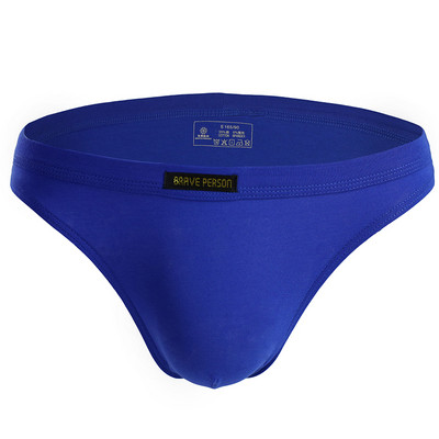 Lenjerie pentru bărbați din bumbac Slip confortabil pentru bărbați Culoare uni Chiloți cu talie joasă Lenjerie pentru bărbați