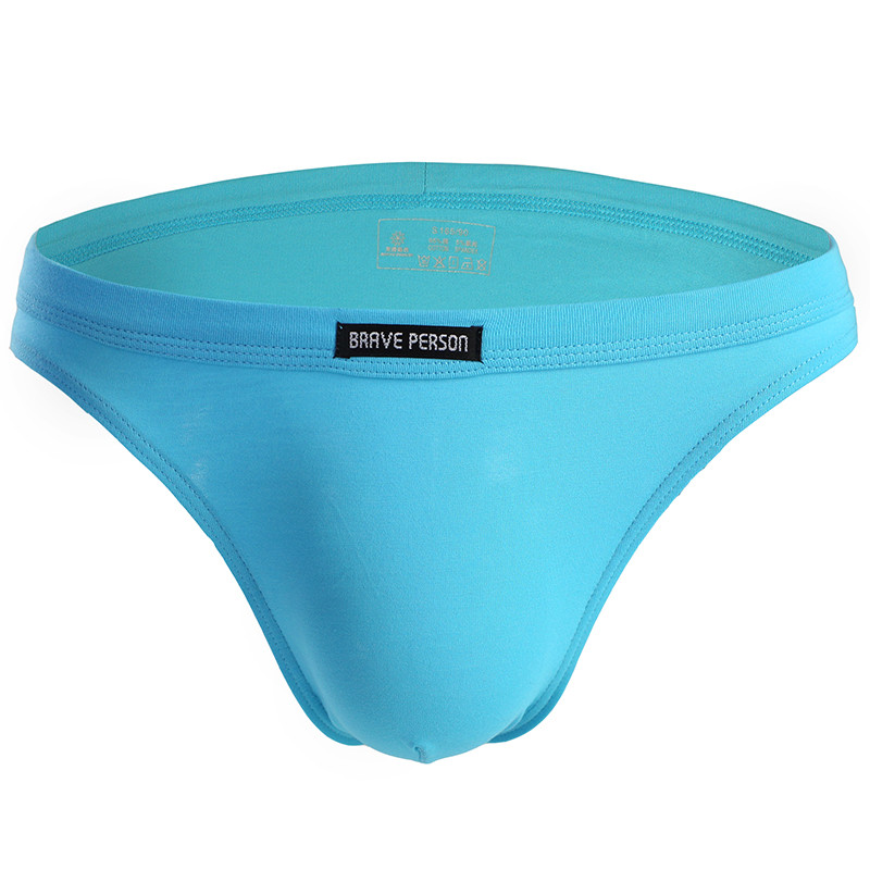 Lenjerie pentru bărbați din bumbac Slip confortabil pentru bărbați Culoare uni Chiloți cu talie joasă Lenjerie pentru bărbați