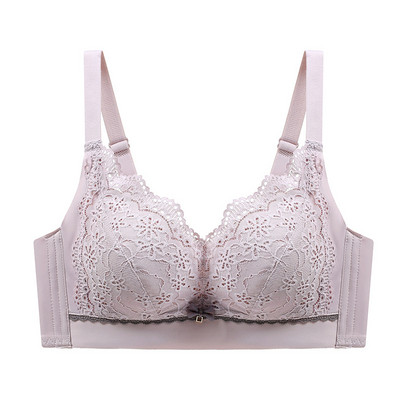 Cupă groasă Sutien fără inele de oțel Lenjerie de corp confortabilă, respirabilă, adunată Sutien anti lasare Sutien moale pentru femei, înveliș casual